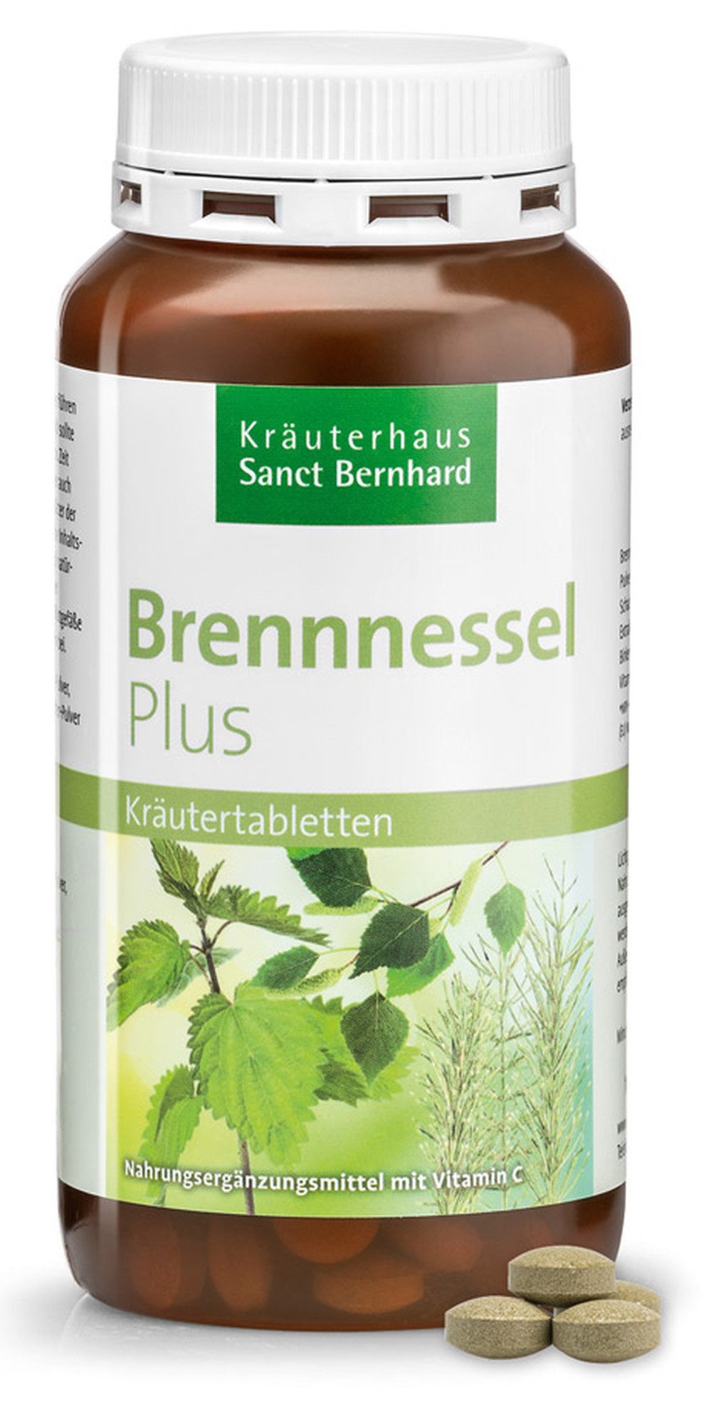 Sanct Bernhard Sanct Bernhard Brennnessel-Plus Kräutertabletten - 300 Tabletten Tabletten