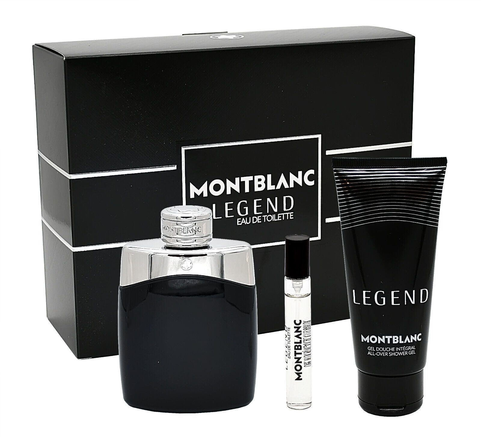 Duft-Set MONTBLANC LEGEND EDT 100ML + SG 100ML + EDT 7.5ML