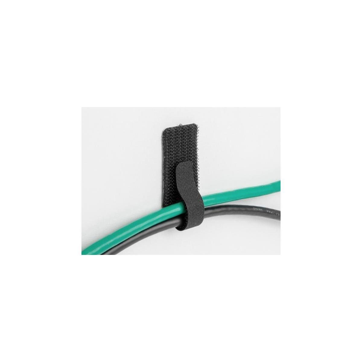 INF Selbstklebende Mini-Kabelhalter 50er Pack Kabelhalter