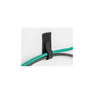Delock Kabelbinder Mini Klett-Kabelhalter L 90 mm x B 24 mm selbstklebend...