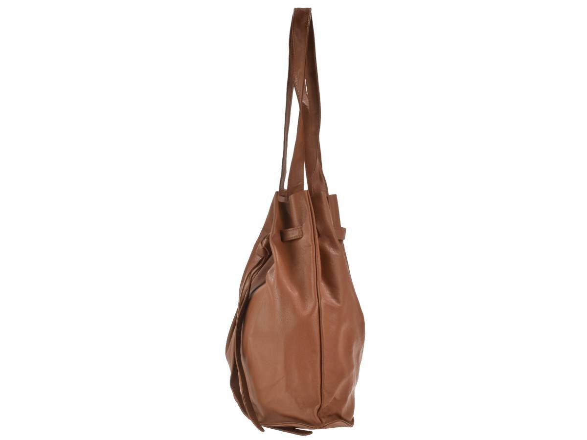 Greenburry Shopper "Eva" Beuteltasche Leder 37x32cm, Beuteltasche, mit kleiner Bag in Bag Tasche