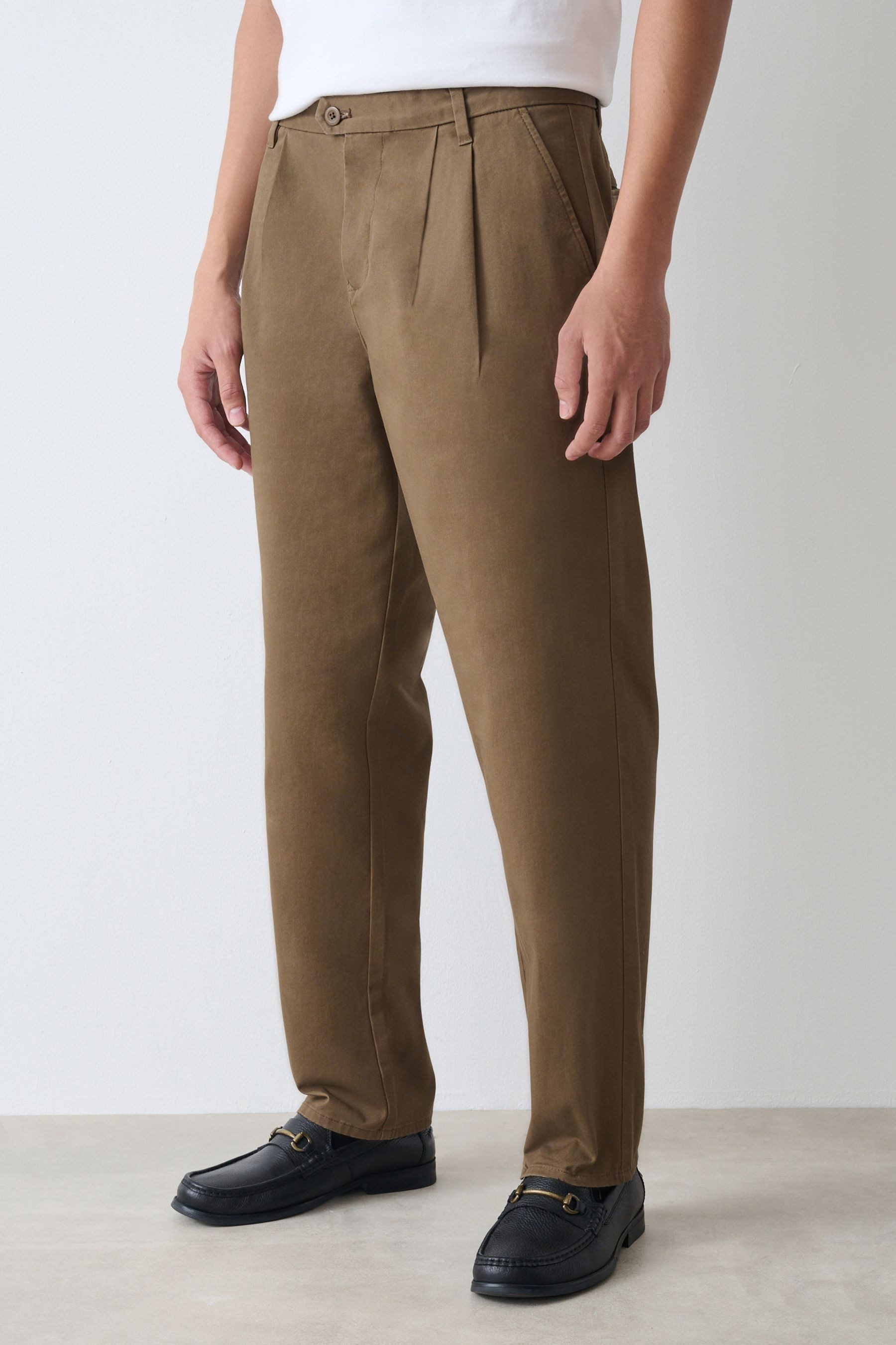 Next Stretch-Hose Relaxed Fit Chinohose mit Stretch (1-tlg)