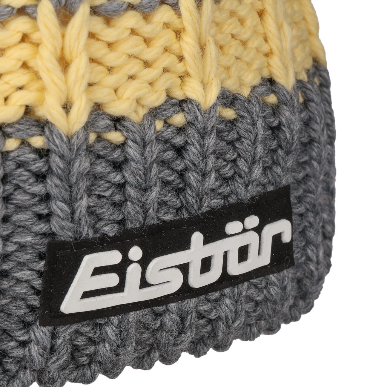 Eisbär Bommelmütze (1-St) Beanie mit Futter, Made in the EU