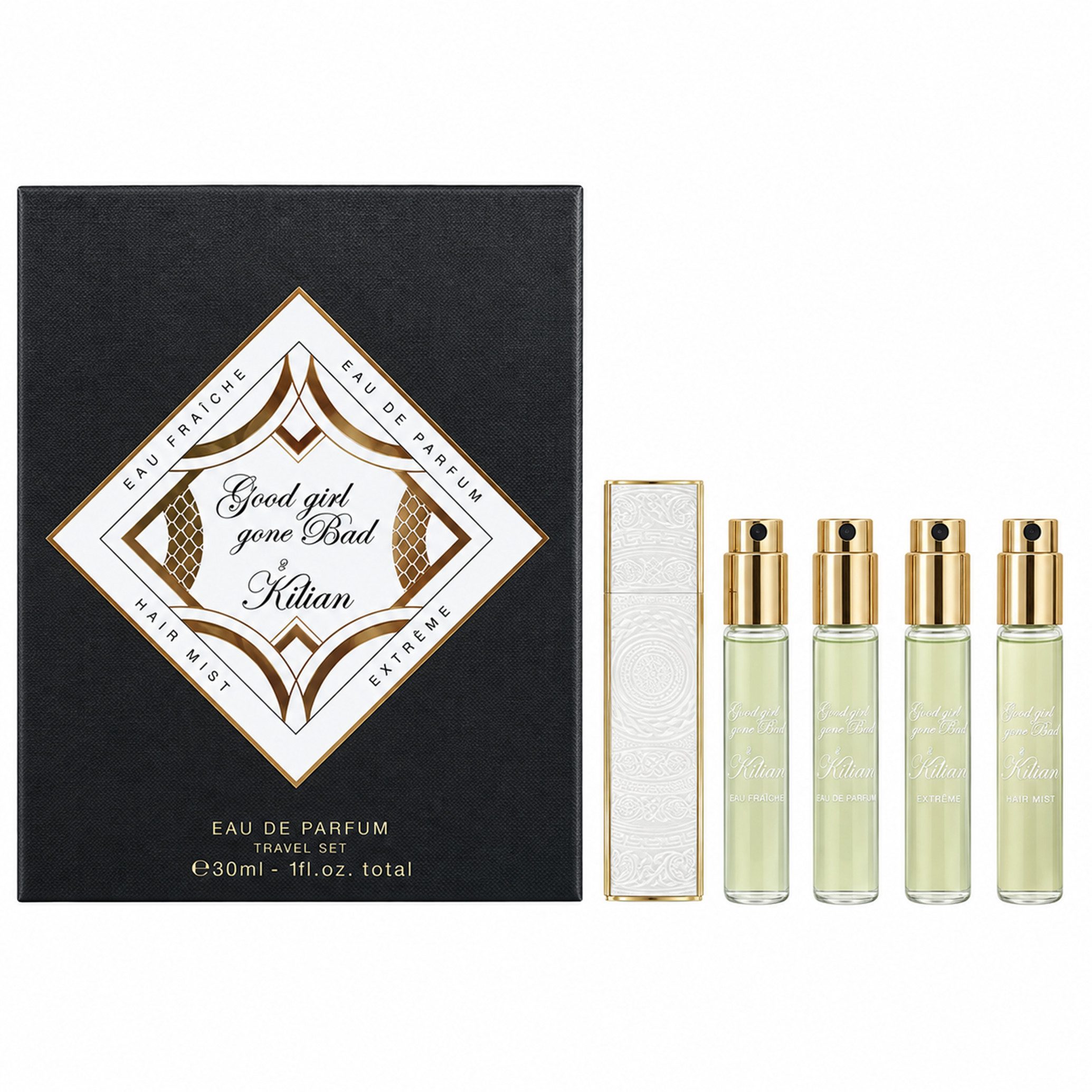 Kilian Eau de Parfum Kilian Good girl gone Bad Travel refills Extreme, Fraiche, Hair 30ml