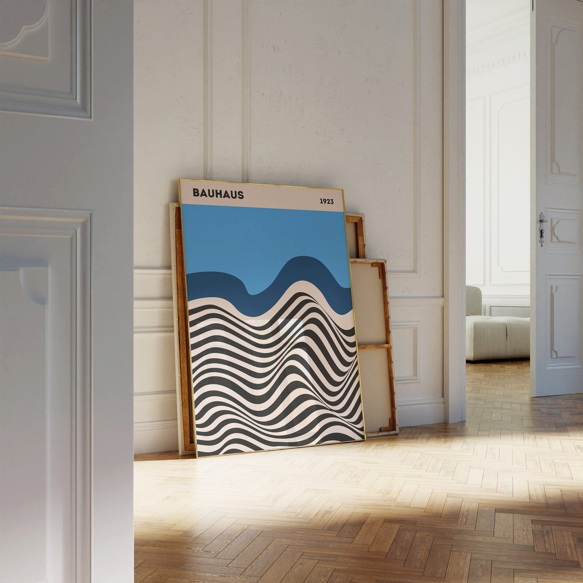 JUSTGOODMOOD Poster Premium ® Bauhaus Ausstellung günstig online kaufen
