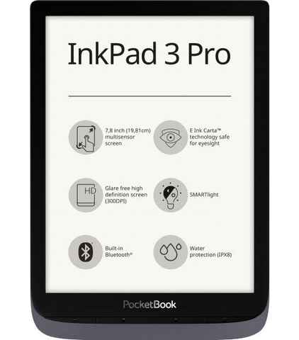PocketBook InkPad 3 Pro E-Book (7,8", 16 GB, Linux)