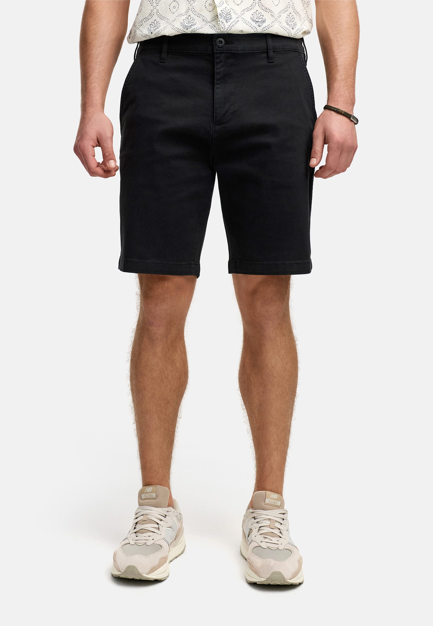 Indicode Chinoshorts Herren INSeven Chino Shorts Herrenshorts mit dezenten Gesäßtaschen