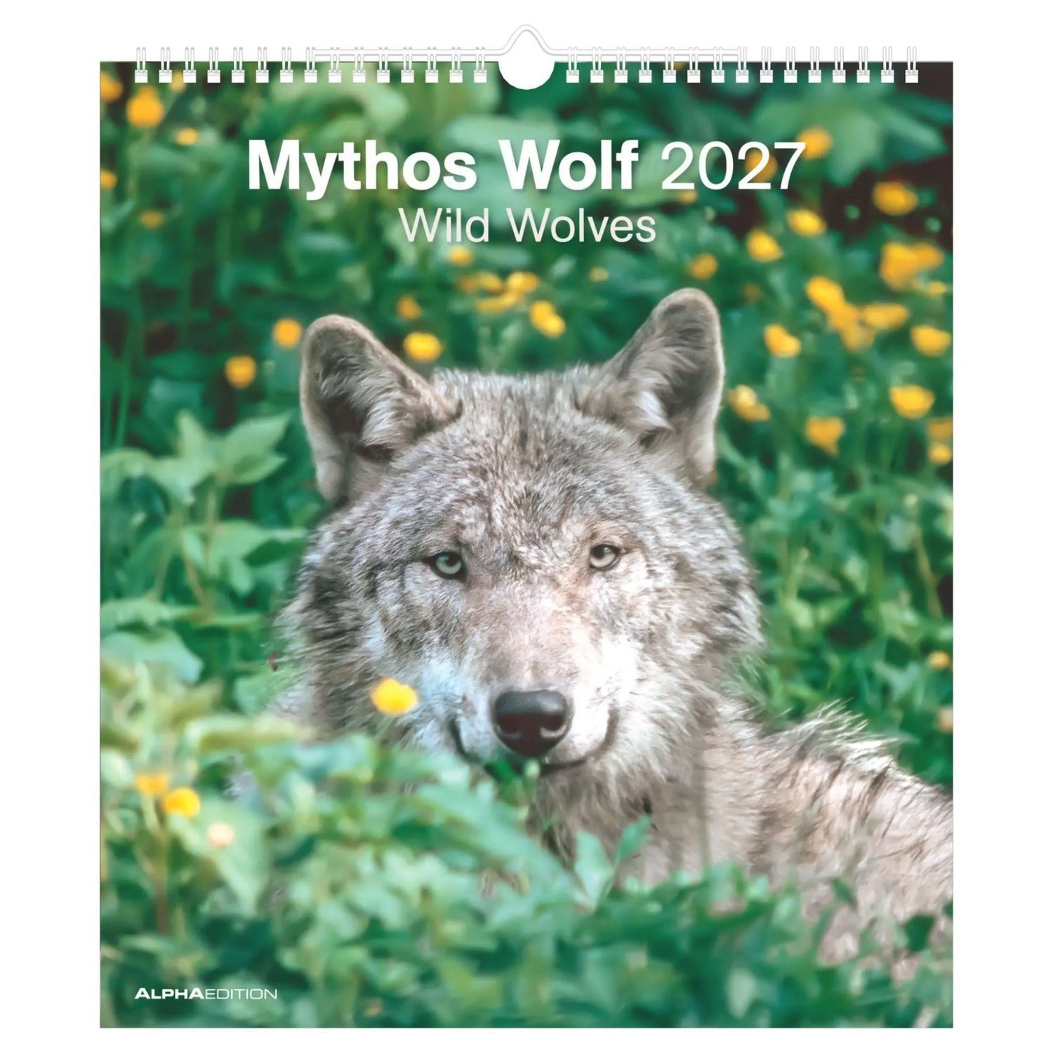 Wandkalender Mythos Wolf 2027