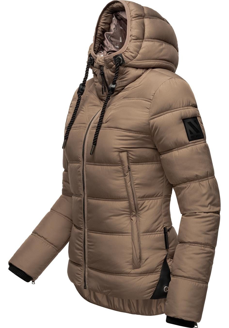Navahoo Steppjacke Renesmee warm gesteppte Winterjacke mit Kapuze