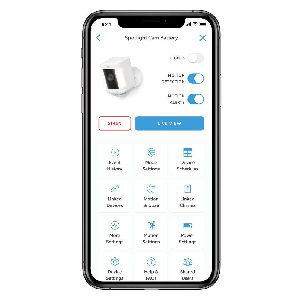 Ring Überwachungskamera ring Spotlight Cam Plus - Plug-in - Black 8SH1S2-BEU0 WLAN IP Überwac (8SH1S2-BEU0 (Spotlight Cam Plus - Plug-in - Black)
