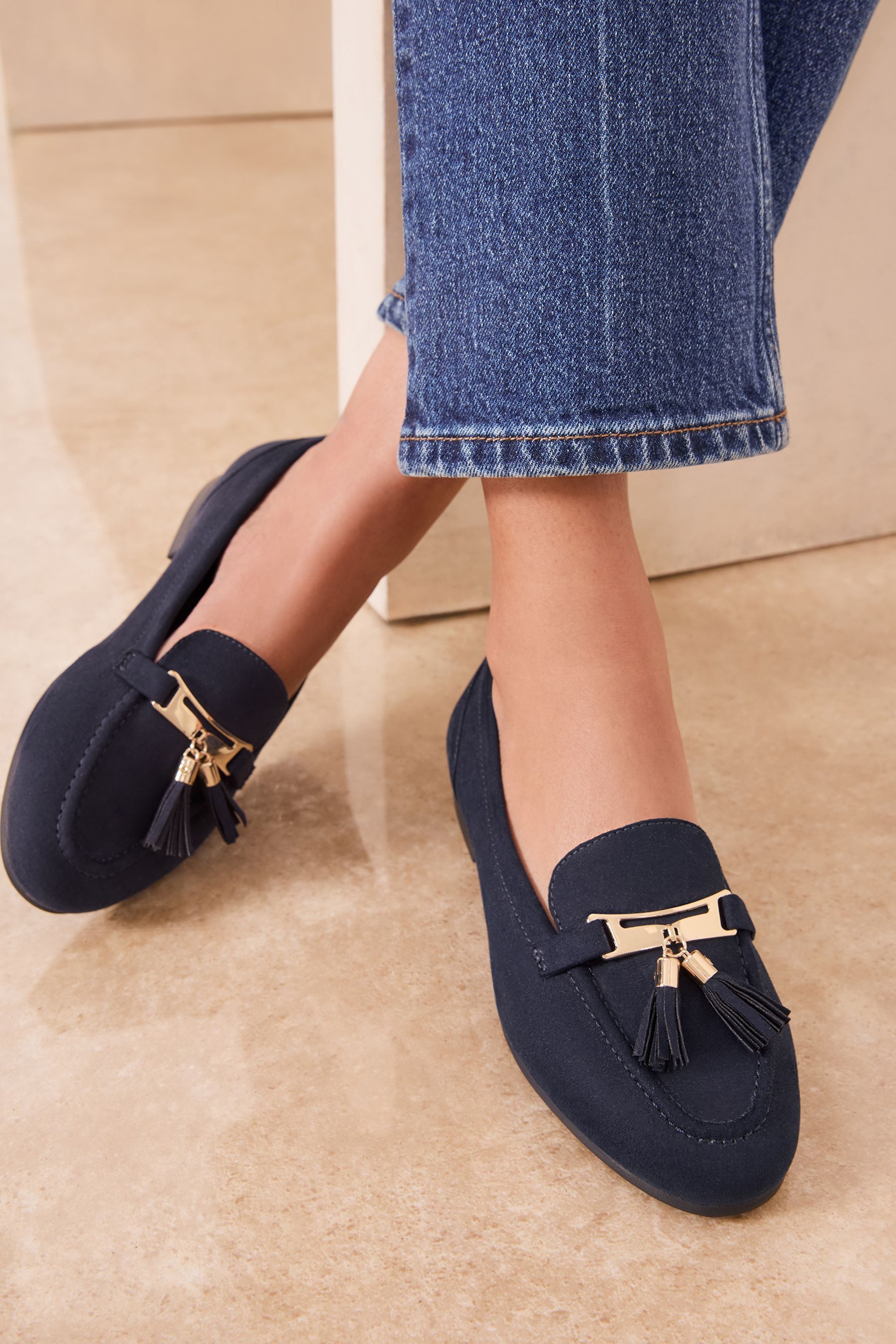 LIPSY Lipsy Loafer mit Quaste Loafer (1-tlg)