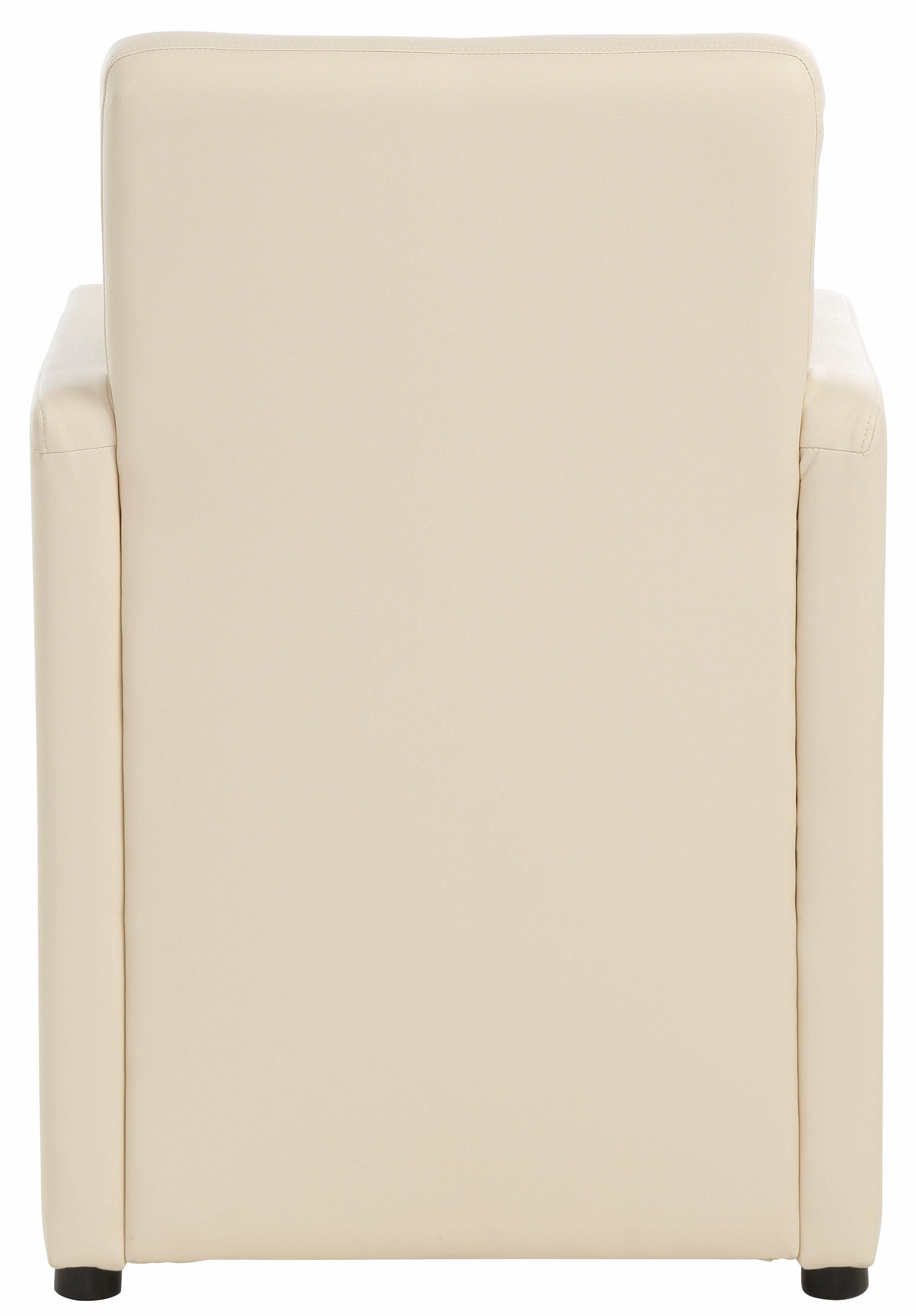 Home affaire Cocktailsessel Bologna, in verschiedenen Farben und Materialien erhältlich