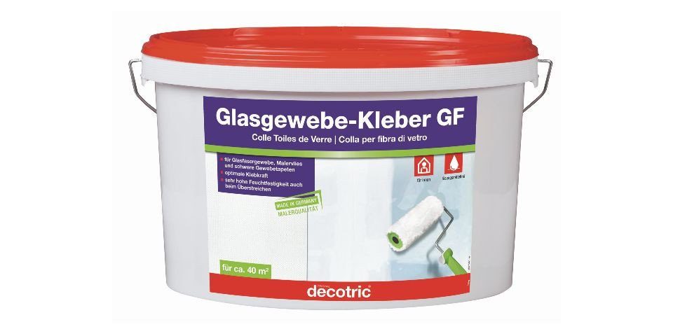 Decotric Glasgewebe-Kleber decotric® Kleister 5 GF kg