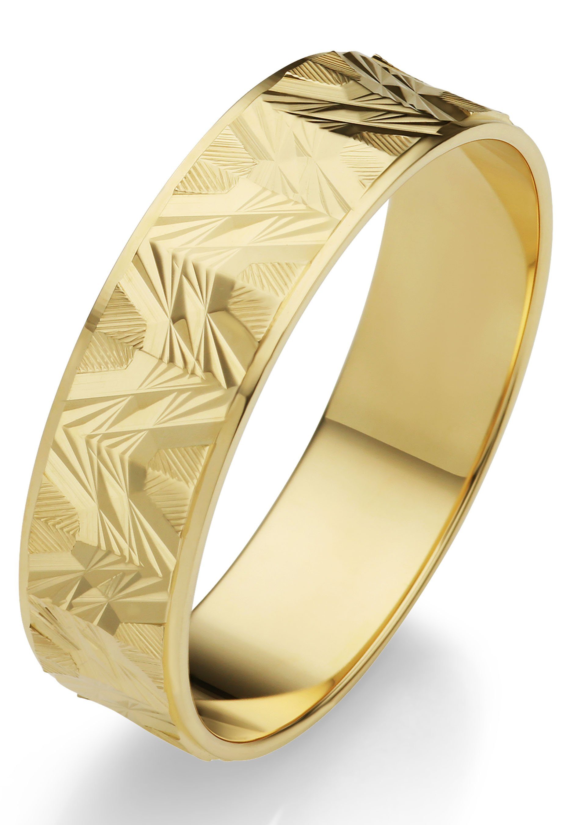 375 Ehering Schmuck Firetti Hochzeit Trauring Gold Geschenk in Germany Made "LIEBE",