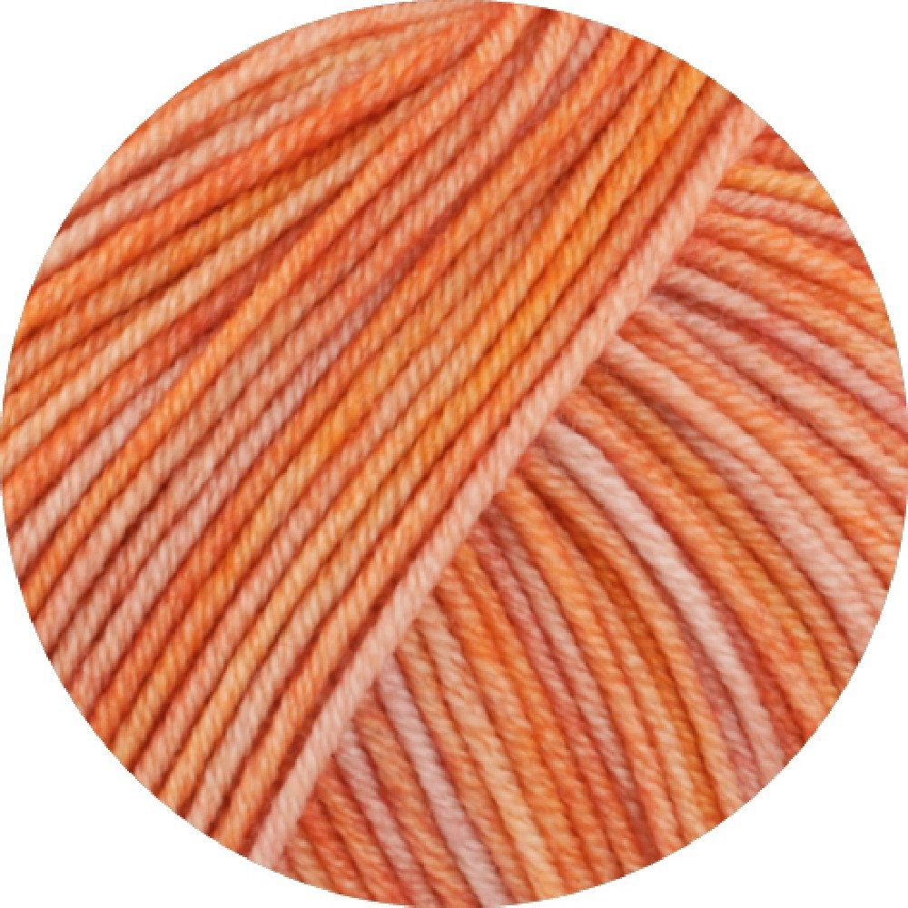 LANA GROSSA COOL WOOL VINTAGE Häkelwolle, 160 m (50 Gramm), Naturgarn aus reiner Merinowolle im meliertern Ton-in-Ton Design