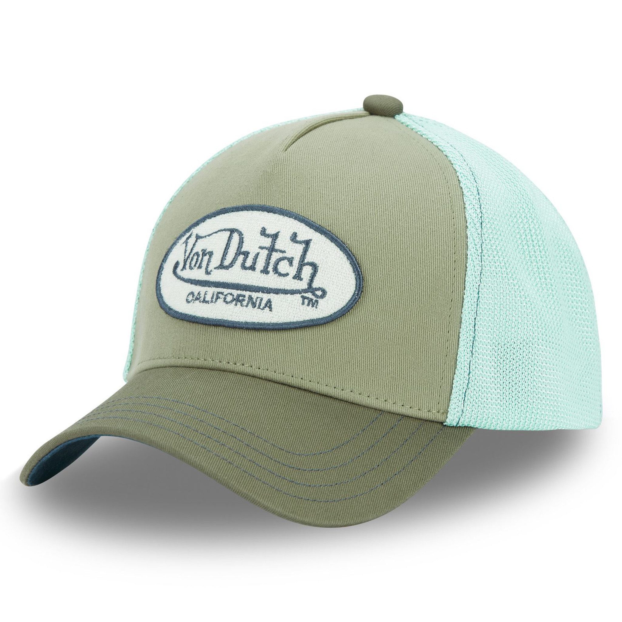 Von Dutch Trucker Cap Von Dutch Originals Trucker Cap - CALIFORNIA TERRY PATCH Mesh (Basecap, Basecap, Meshcap, Trucker Kappe)