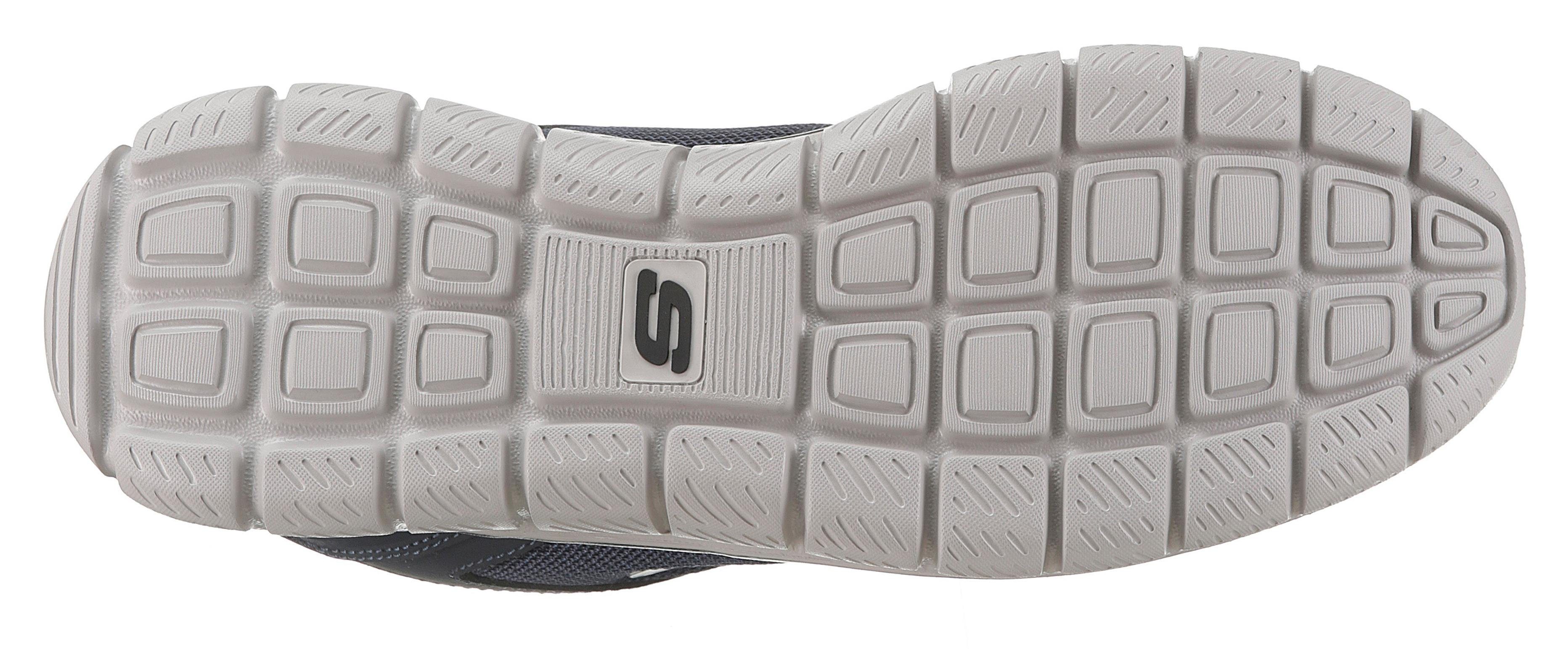 mit navy Skechers Sneaker Memory Foam Track-Scloric Skechers