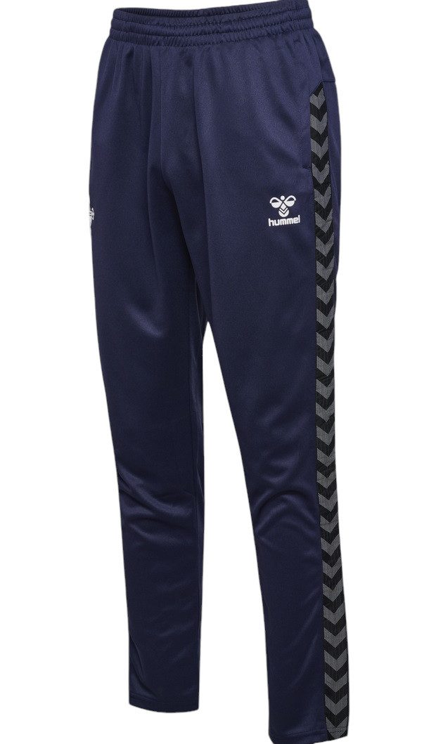 hummel Sporthose hmlAUTHENTIC PL Pants (Interlock-Stoff) lang marineblau Herren