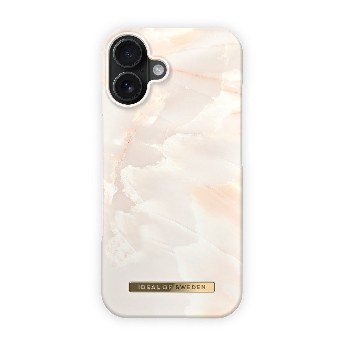 iDeal of Sweden Backcover iDeal of Sweden Fashion Back Case Apple iPhone 17 - Rose Pearl Marble