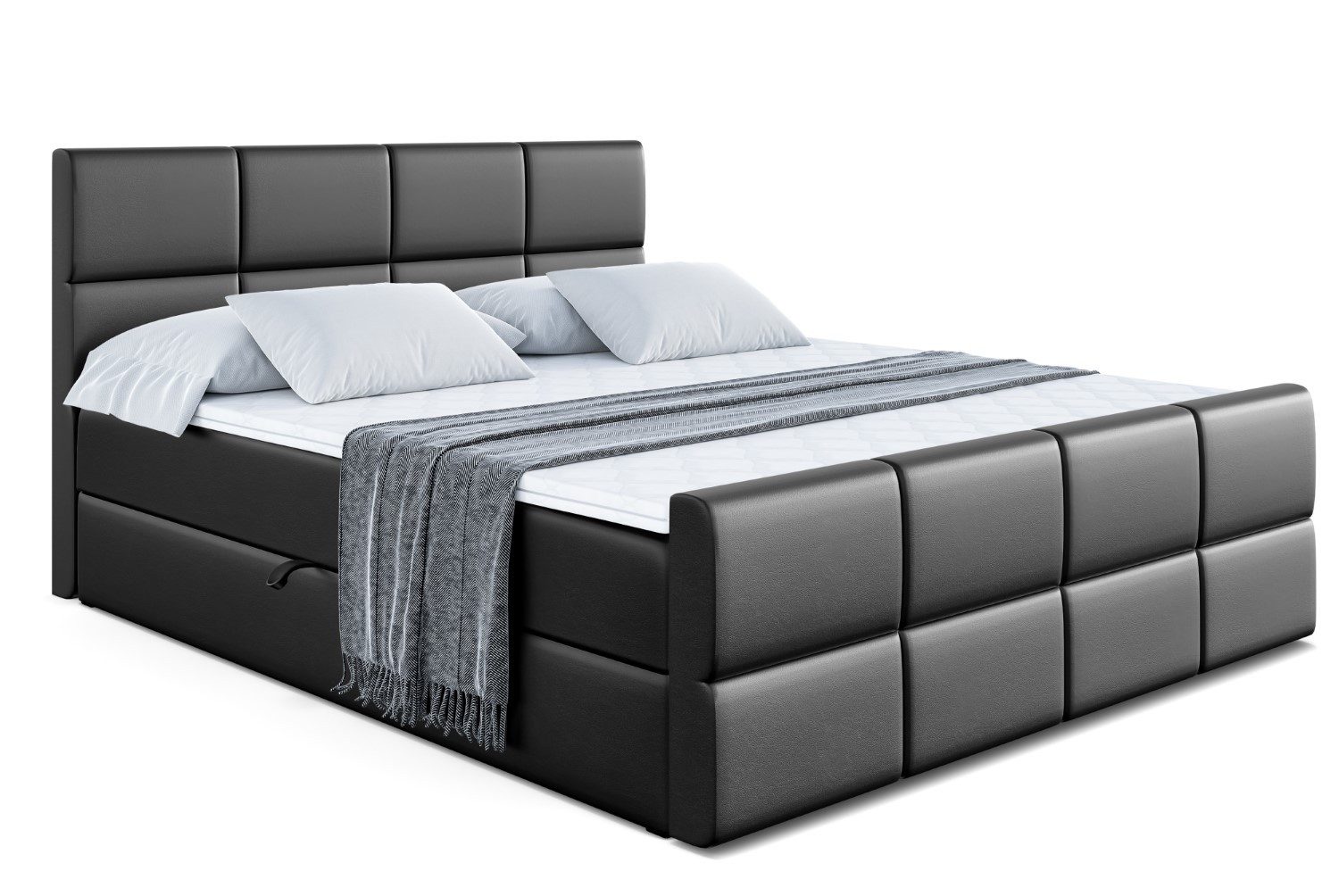 ALTDECOR Boxbett ARDENI-Z (Multipocket-Matratze H4, H3 Matratze Bonellfeder günstig online kaufen