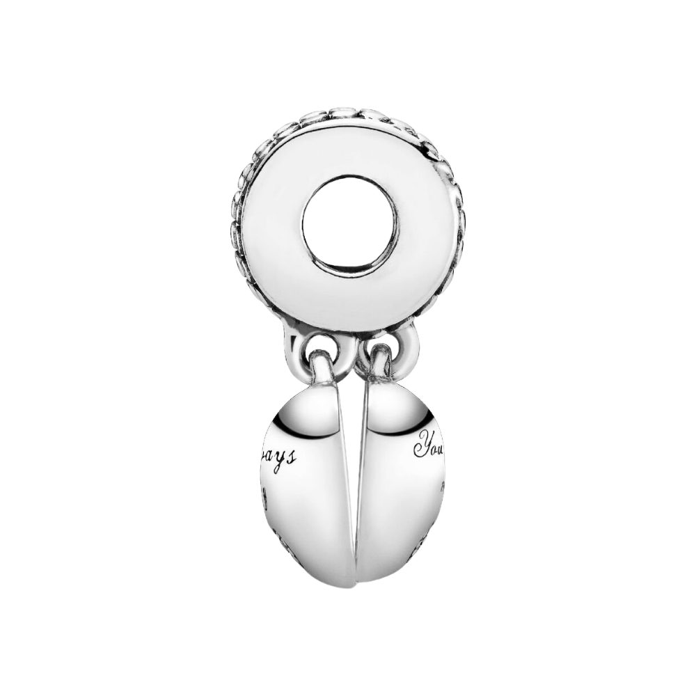 Pandora Charm Herz 792072EN40, Herz, Familie, Liebe, Zirkonia