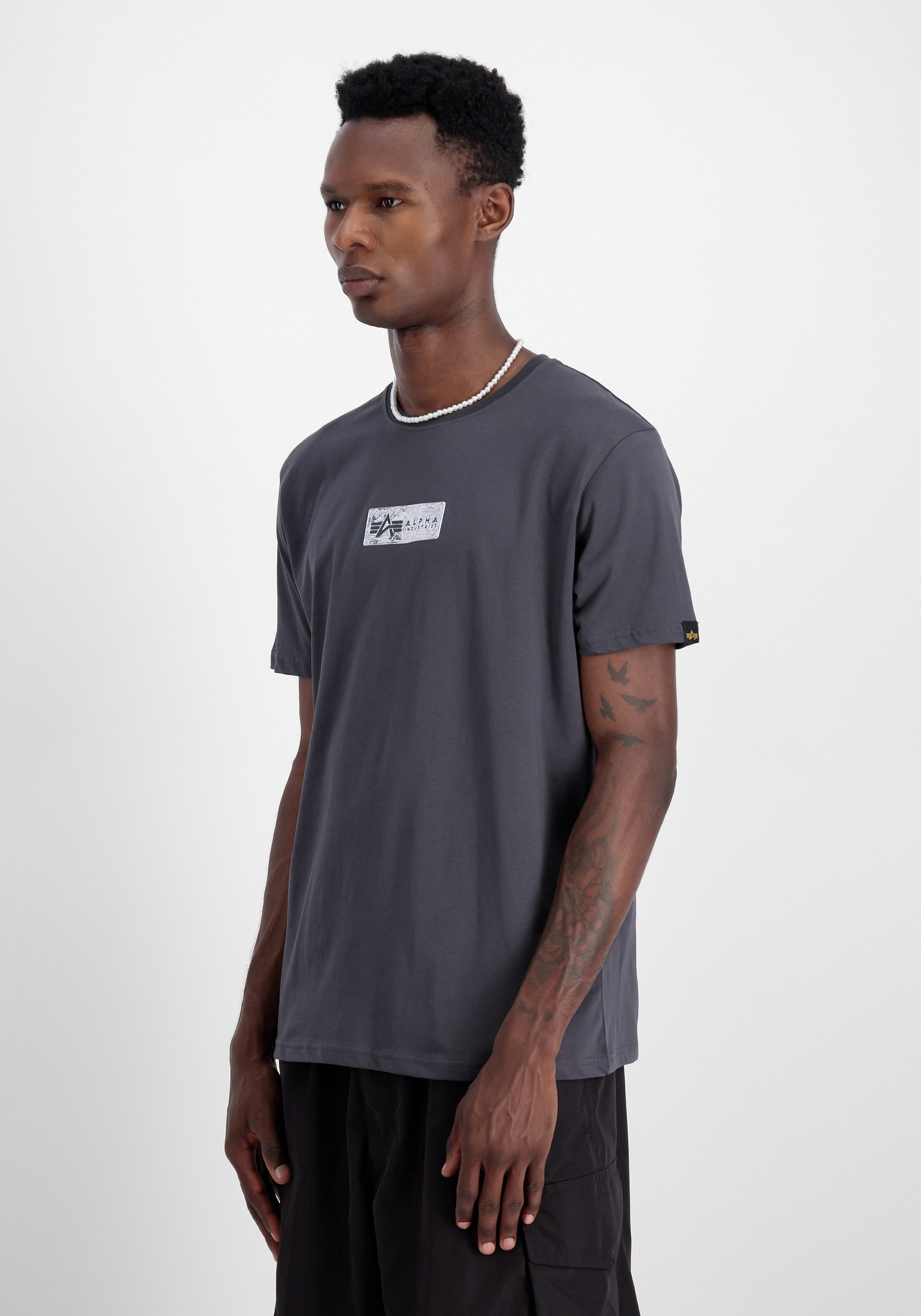 Alpha Industries T-Shirt Metal Plate T-Shirt