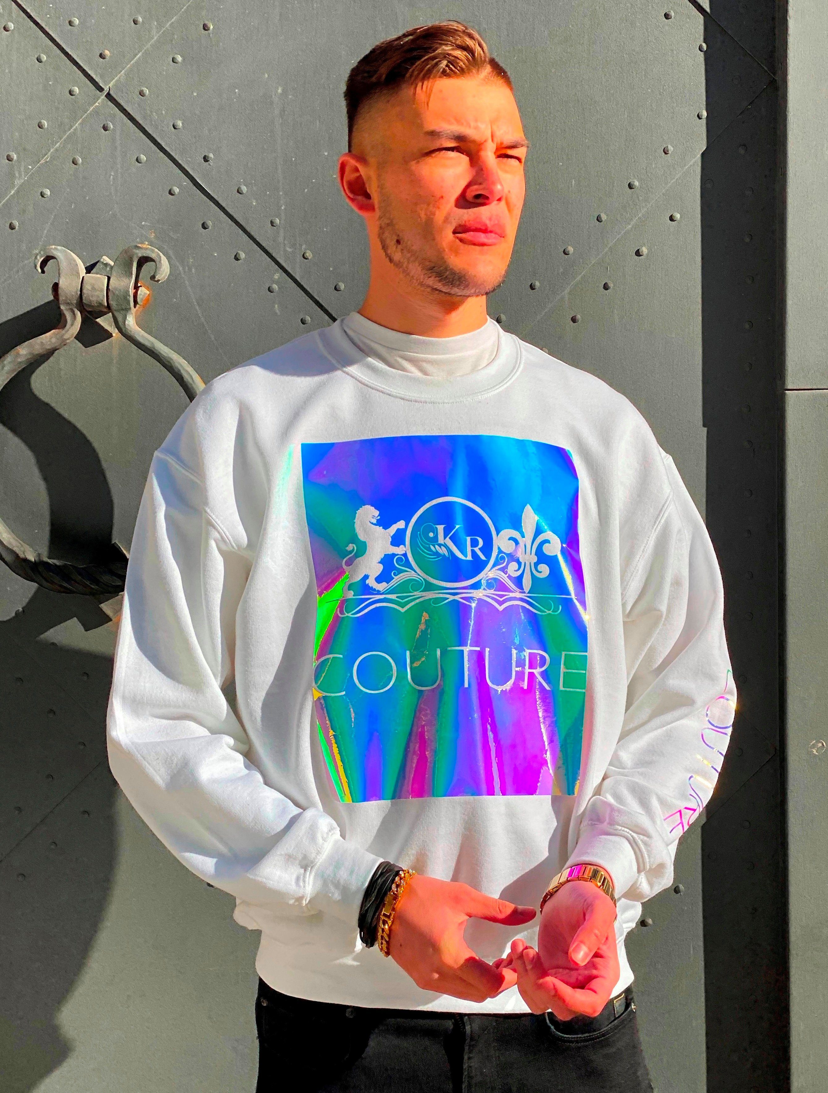 KR-Industries Sweatshirt Sweat Colorful Designer-Label
