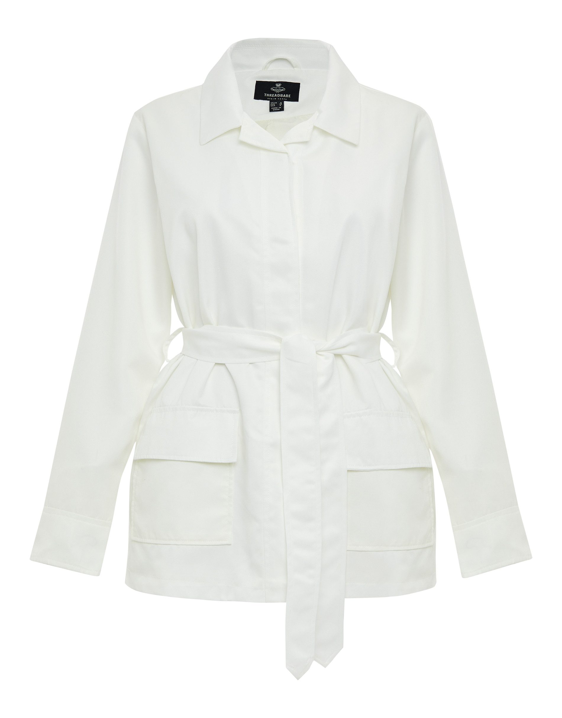 Threadbare Outdoorjacke THBParis (1-St) mit Kragen