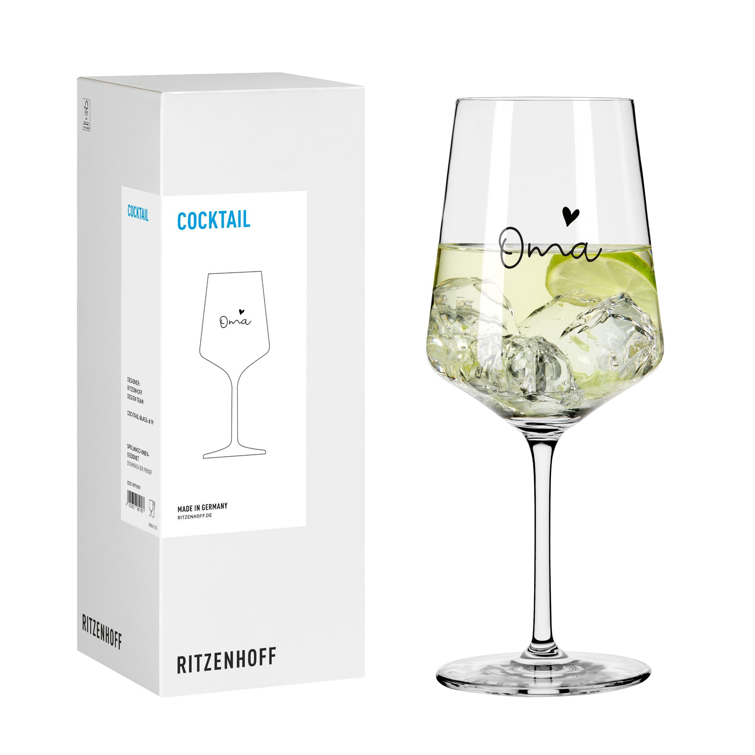 Ritzenhoff Aperitifglas Sprüche