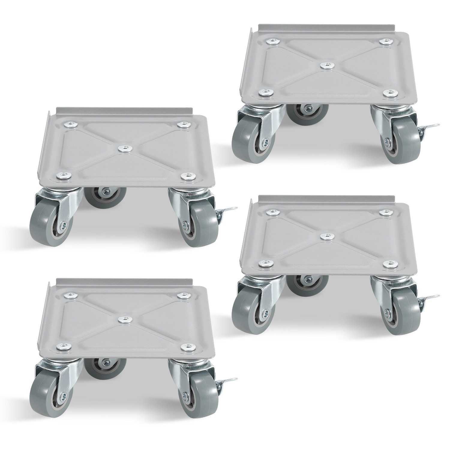 Clanmacy Möbelrolle Möbelroller 4 stück Möbelheber Rollbrett Möbel Transportroller Roller