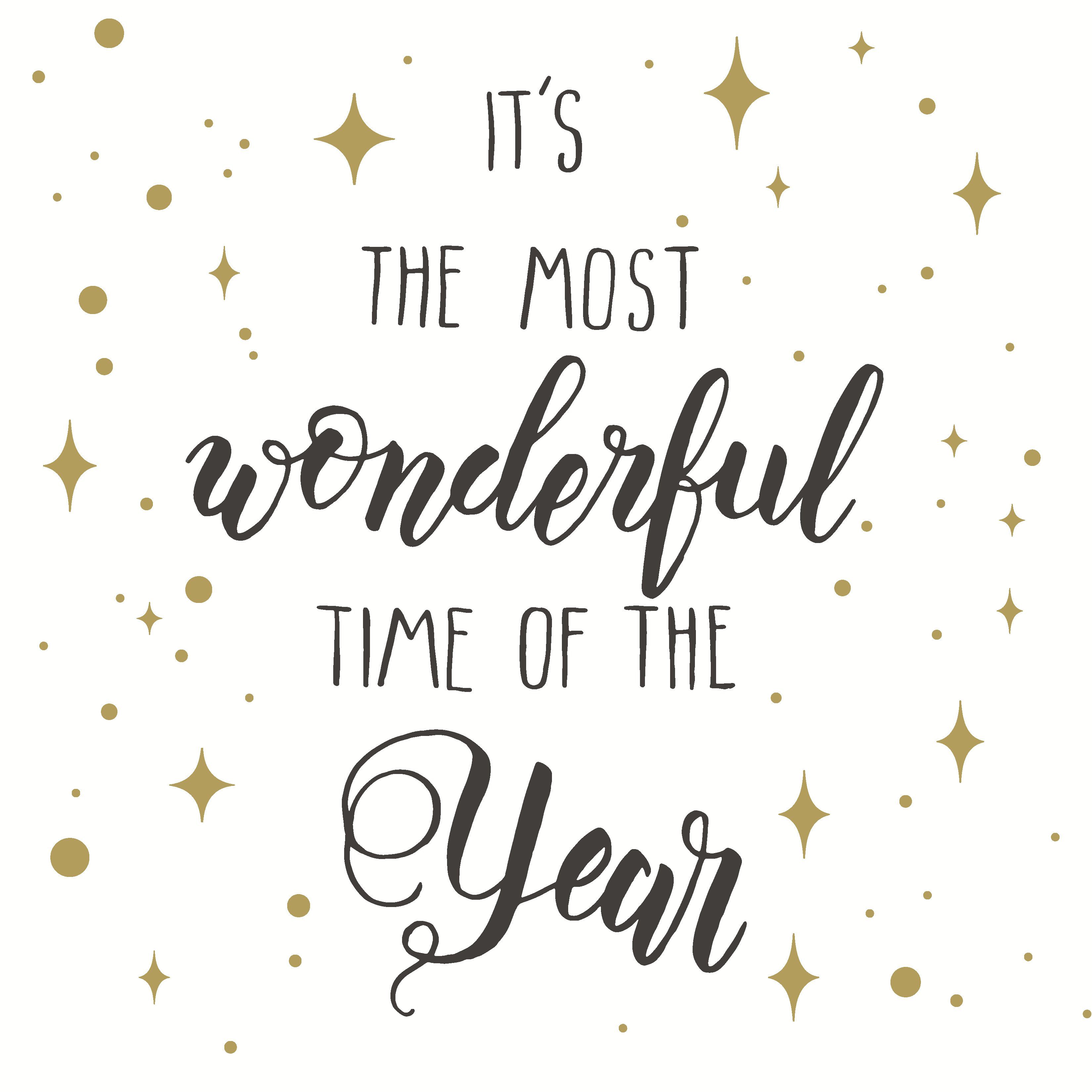 HOME FASHION Papierserviette 20 Servietten Wonderful Time 33x33cm, (20 St)