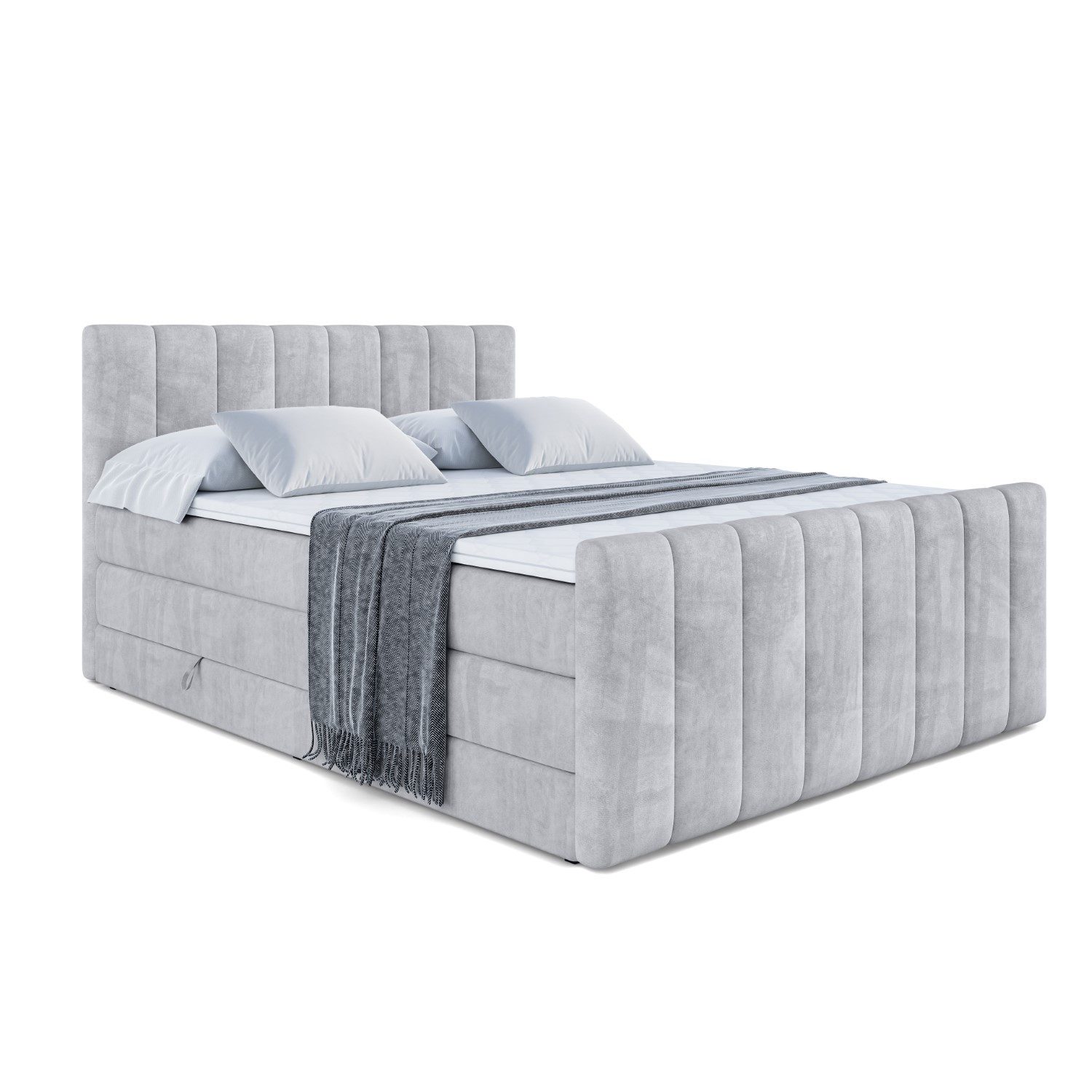 ALTDECOR Boxspringbett OTTA-Z KING (Multipocket-Matratze H4, günstig online kaufen