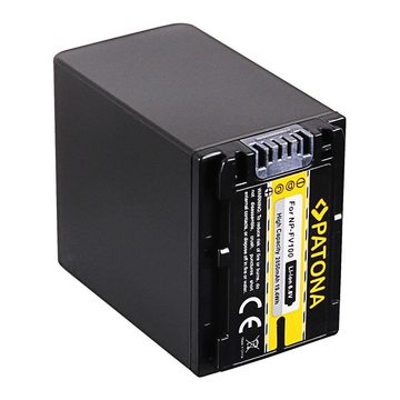 Patona Akku für Sony NP-FV100 Kamera-Akku Ersatzakku Kameraakku 2850 mAh (6,8 V, 1 St), HDR-CX110 HDR-CX170 NP-FV30 NP-FV50 HDR-CX370 HDR-HC3 HC7