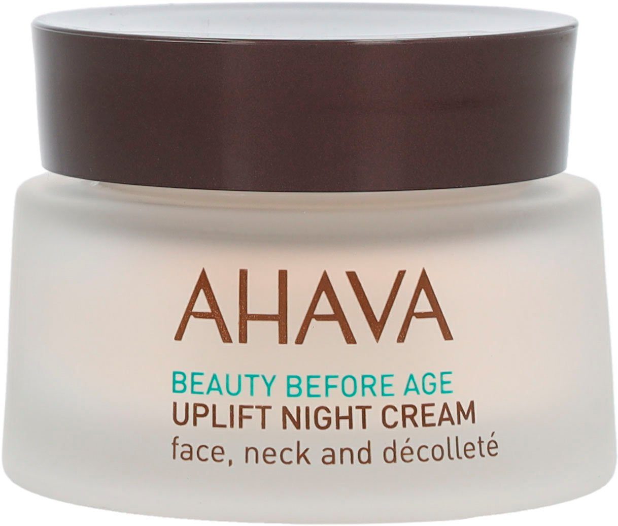 Nachtcreme Beauty Uplift AHAVA Night Age Cream Before