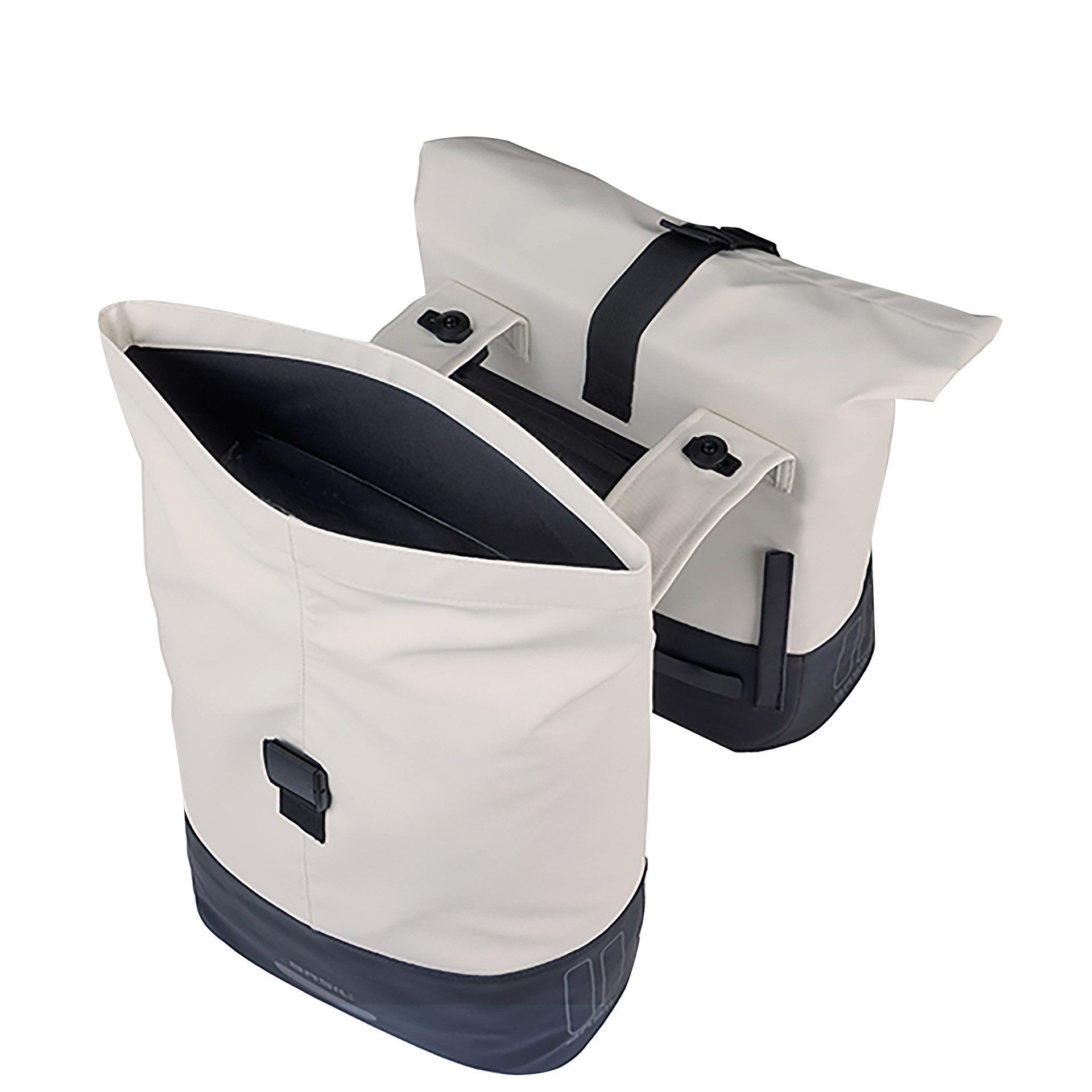 Basil Gepäckträgertasche, Gepäckträger- Fahrradtasche "Cove MIK", weiß