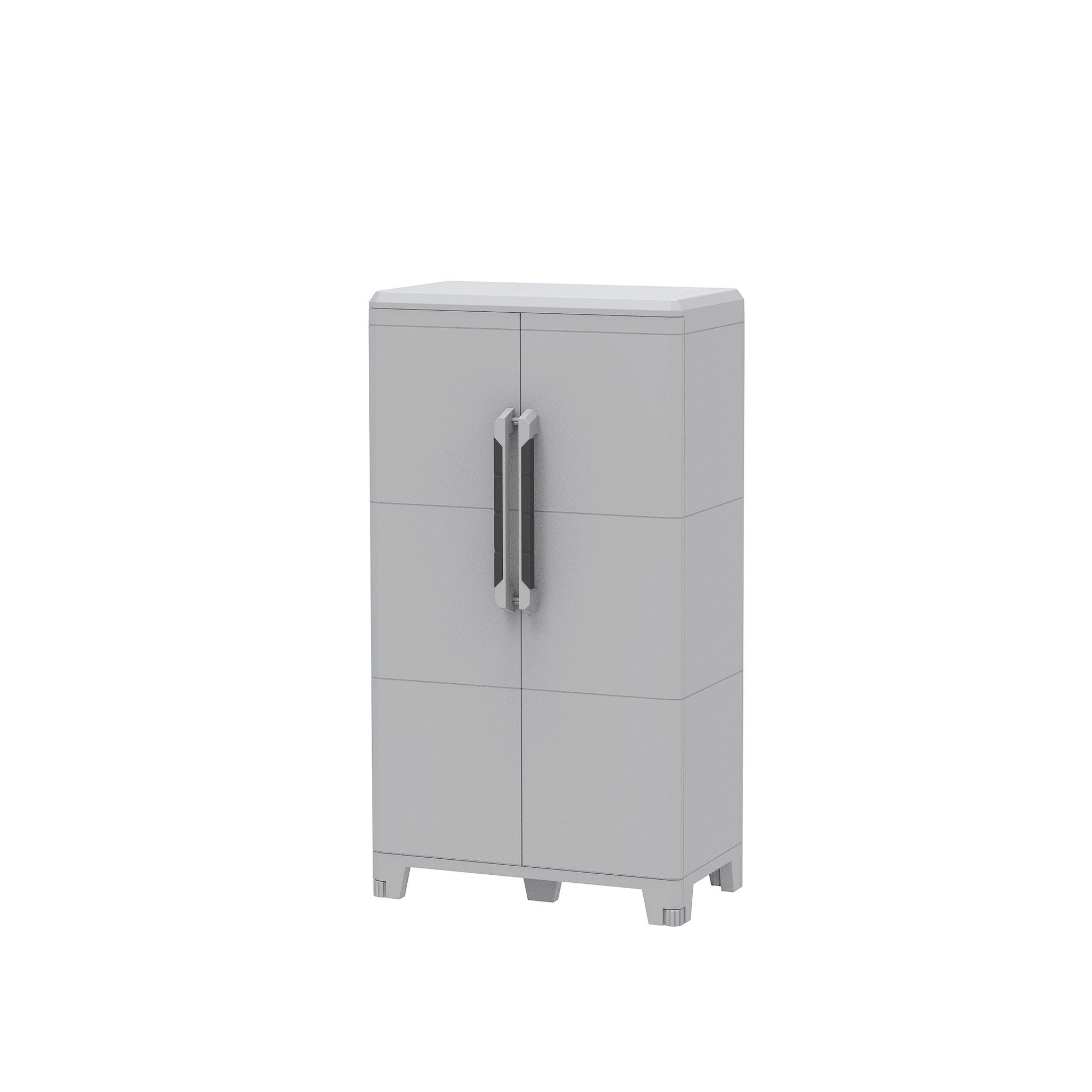 VidaAtHome.de Garten-Geräteschrank TERRY Garten- und Haushaltsschrank MOD-M, Flexibles Stauraumkonzept, wetterfest und regendicht