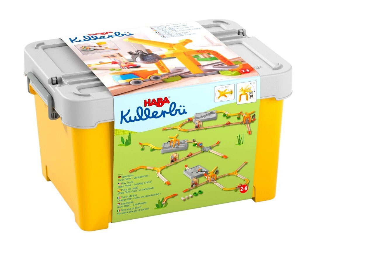 Haba Kugelbahn HABA Kullerbü Spielbahn Freie Bahn Verladekran! 305783