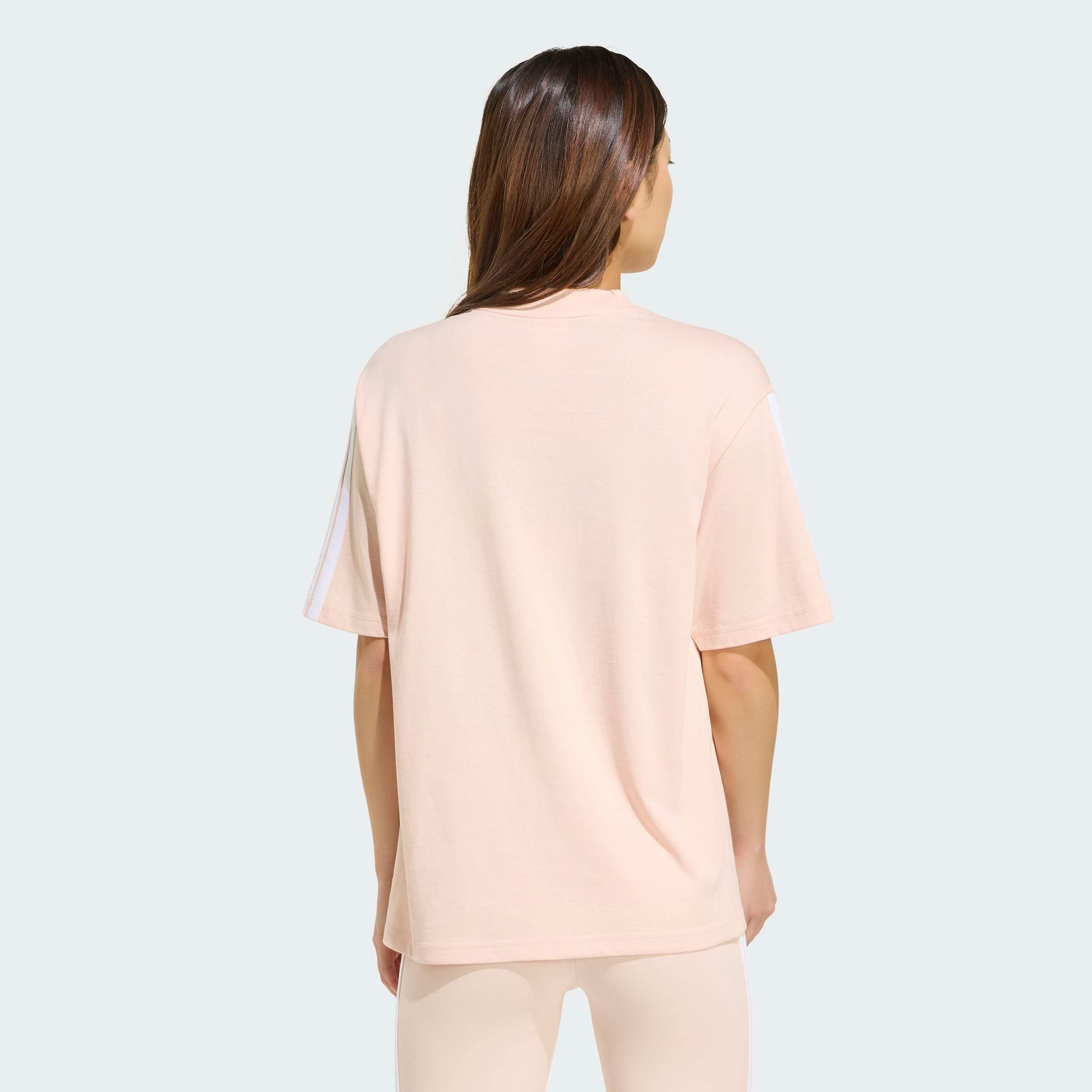 adidas Sportswear T-Shirt ESSENTIALS 3-STREIFEN BOYFRIEND lockere Passform, günstig online kaufen