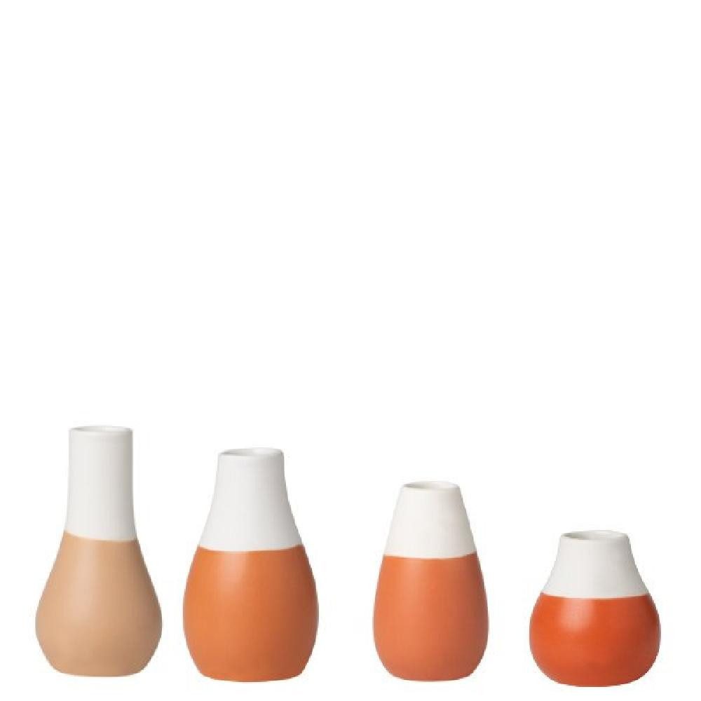 Räder Dekovase Design Minivasen Erdtöne (4-teilig)