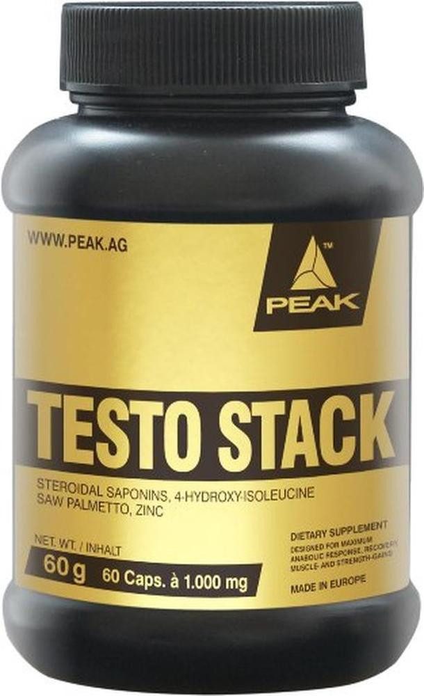 PEAK Peak Testo Stack - 60 Kapseln, 60 St.