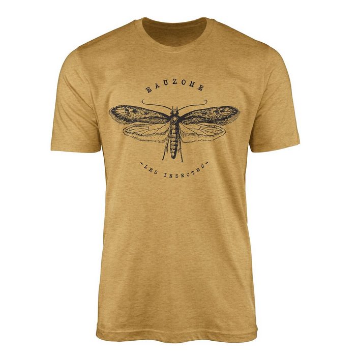 Sinus Art T-Shirt Hexapoda Herren T-Shirt Clothes Moth