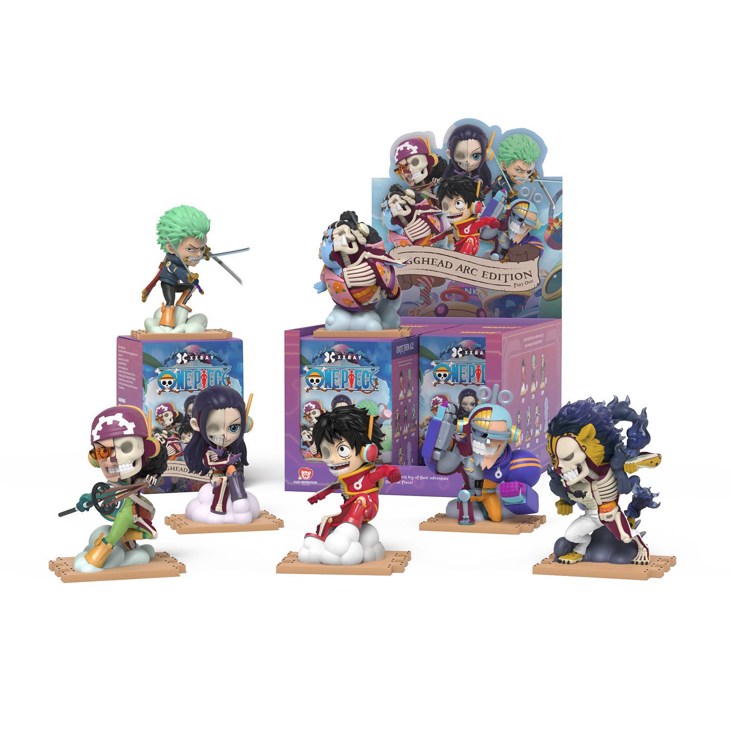 One Piece Anime Sammelfigur Freenys hidden dissectibles, Mighty Jaxx, One Piece (Egghead Arc 1), S4