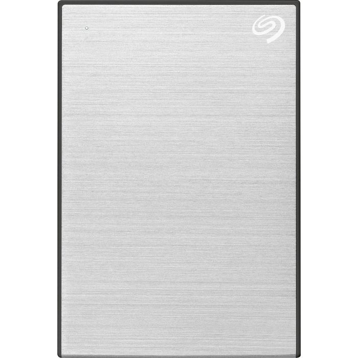 Seagate One Touch Portable Drive 5TB - Silver externe HDD-Festplatte (5 TB) 2 5" Inklusive 2 Jahre Rescue Data Recovery Services XN11224