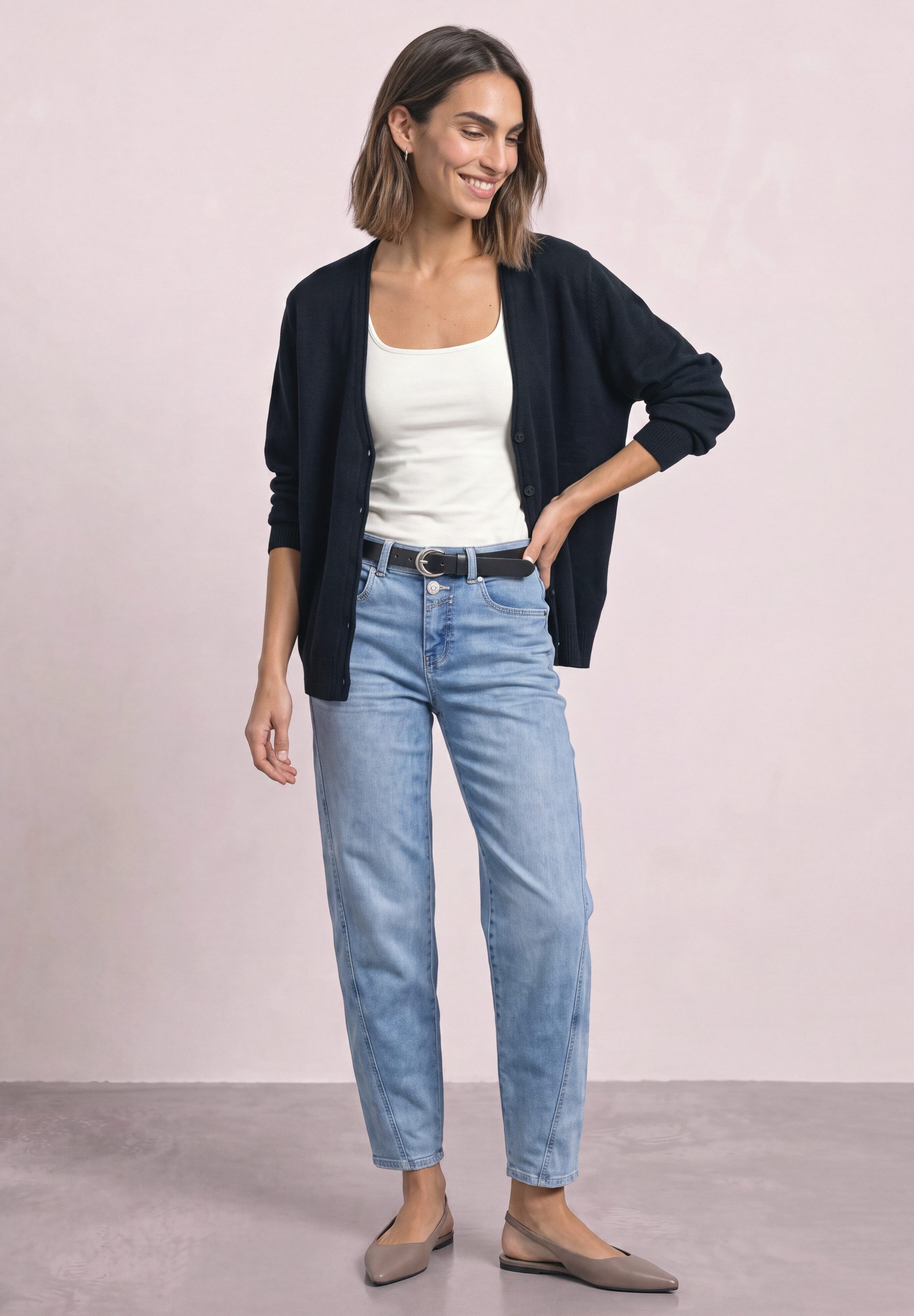 STREET ONE Cardigan mit Knopfleiste