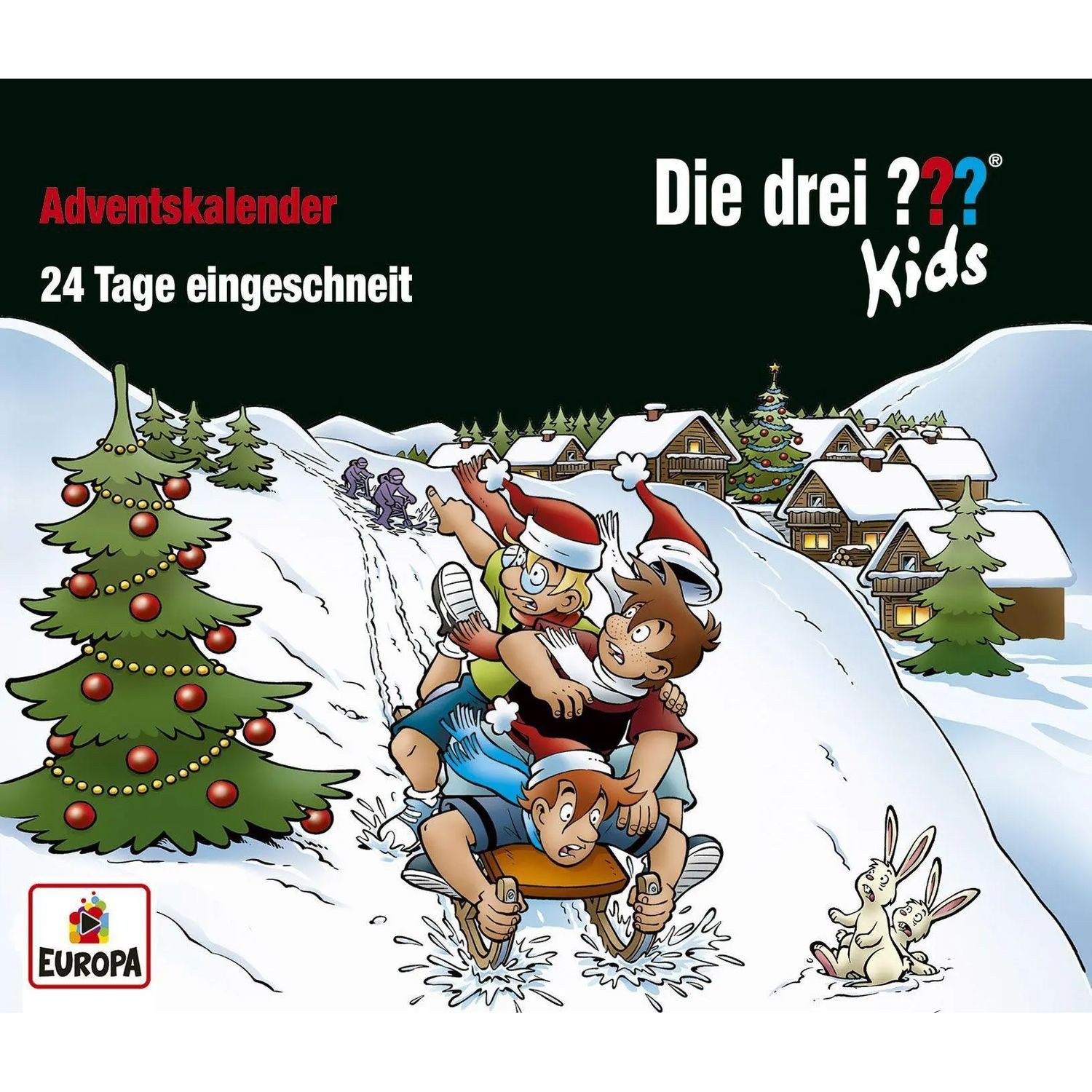 United Soft Media Hörspiel Die drei ??? Kids: Advenstkalender - 24 Tage eingeschneit