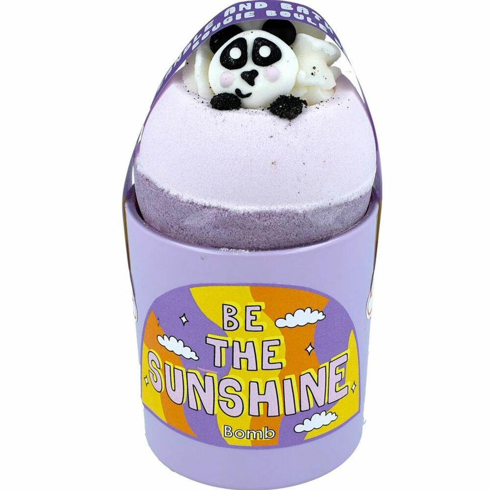 Bomb Cosmetics Duftkerze Glow Up Be the Sunshine, mit Badekugel