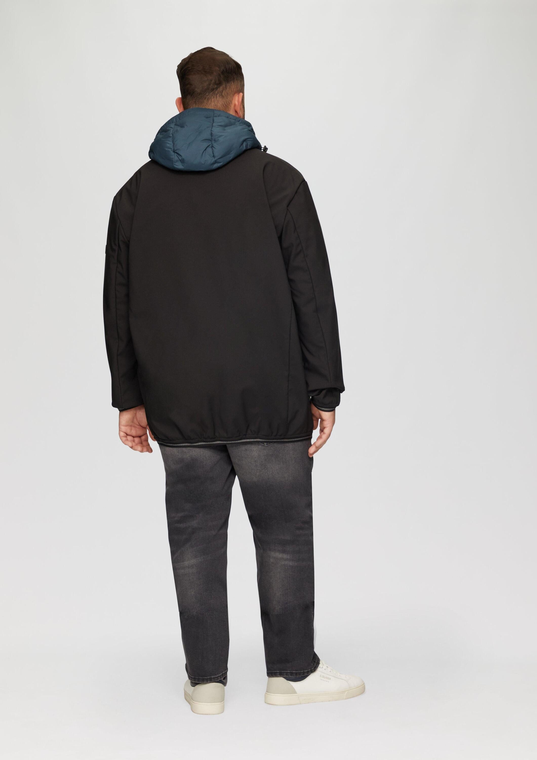 s.Oliver Funktionsjacke Outdoor-Jacke Leichte Steppjacke im Fabricmix