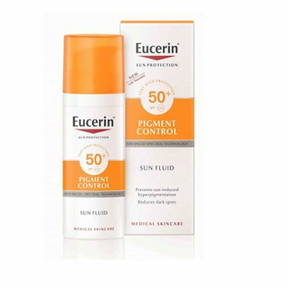Eucerin Sonnenschutzcreme Sonnenschutz Fluid Pigment Control Spf50 Hyperpigmentierung Haut 50ml
