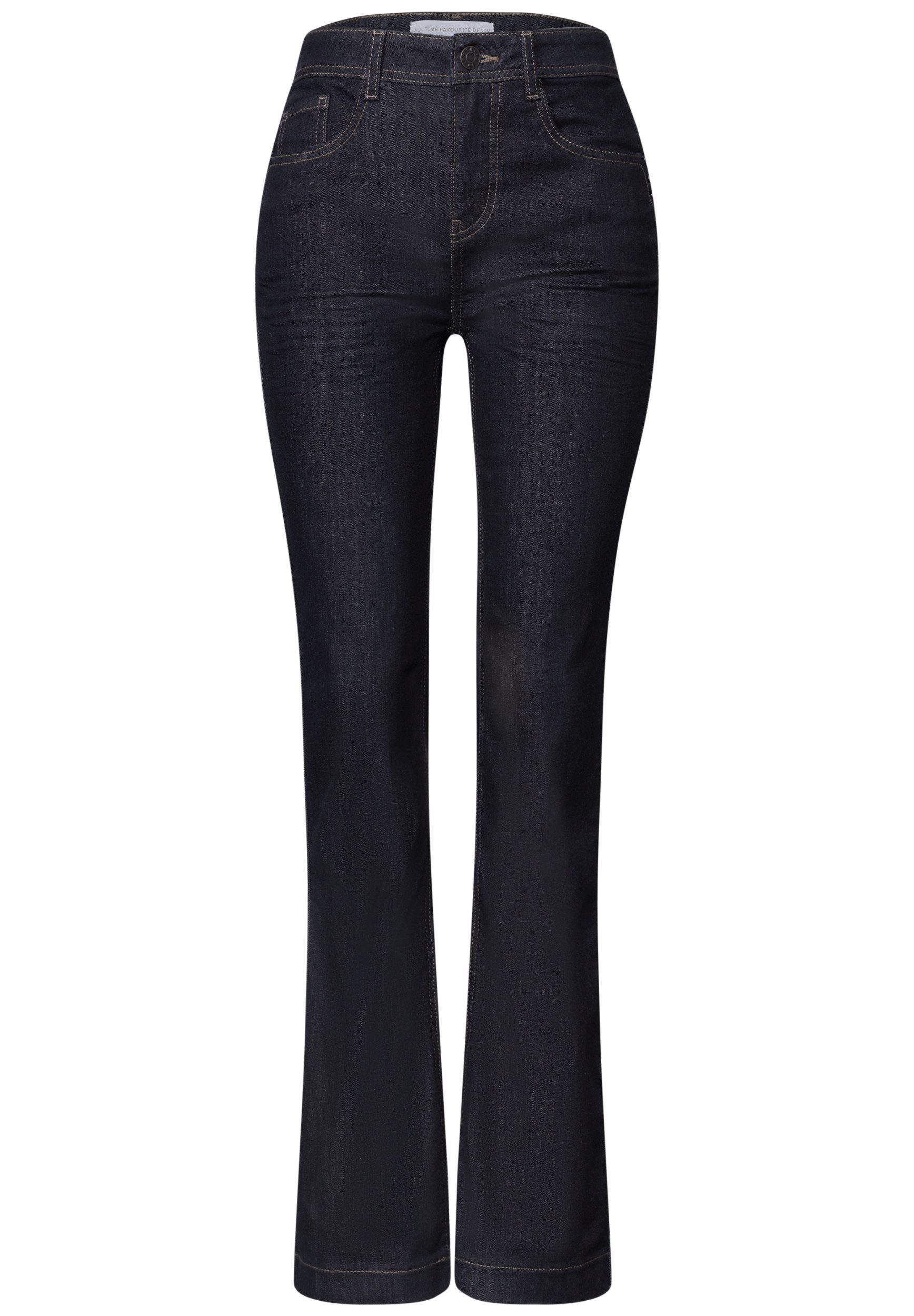 STREET ONE Bootcut-Jeans QR Style Blaire Bootcut.hw.rin