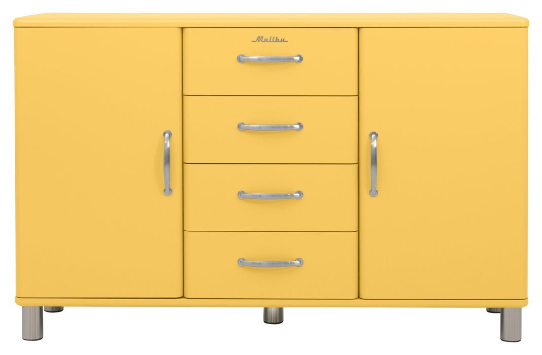 Tenzo Highboard Tenzo Malibu Anrichte Metall/Holzwerkstoff 146x41x92 cm (1)